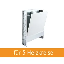 Schlüter Systems BEKOTEC-THERM-VSE Verteilerschrank für Einbaumontage für 5 Heizkreise