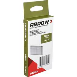 Arrow Tool Group 819448 Tackernägel Produktabmessung, Länge 15 mm 1000 St.