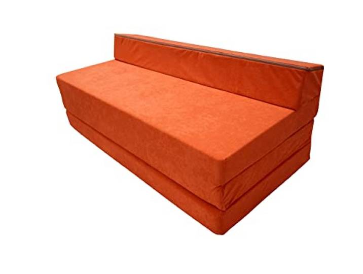 Natalia Spzoo Klappmatratze 200x120x10 cm - Premium Schaumstoff Gästematratze für Zwei Personen, Faltbare Bodenmatratze, Schaumsofa - Optimal für Übernachtungsgäste