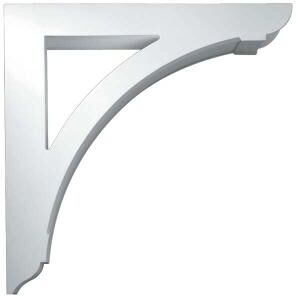Fypon Polyurethane Brackets BKT36X36 Polyurethane Cove/Arch