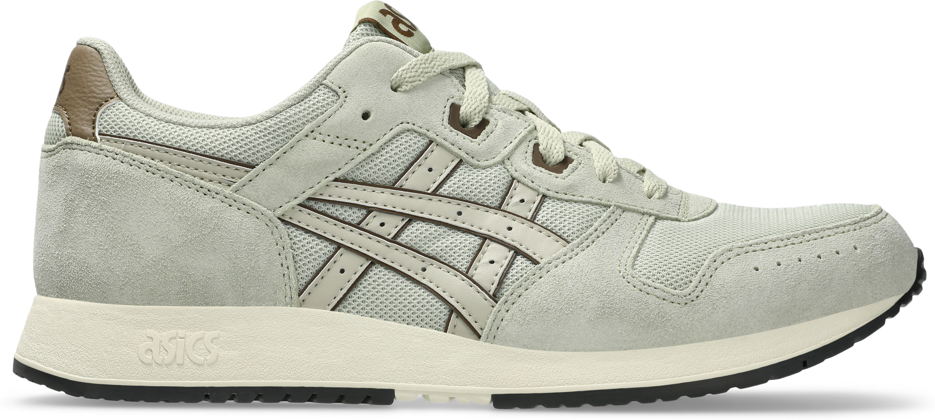 Sneaker ASICS SPORTSTYLE "LYTE CLASSIC", Damen, Gr. 36, grün (dried leaf grün, fossil), Leder, Schuhe Sneaker dried leaf grün, fossil 36