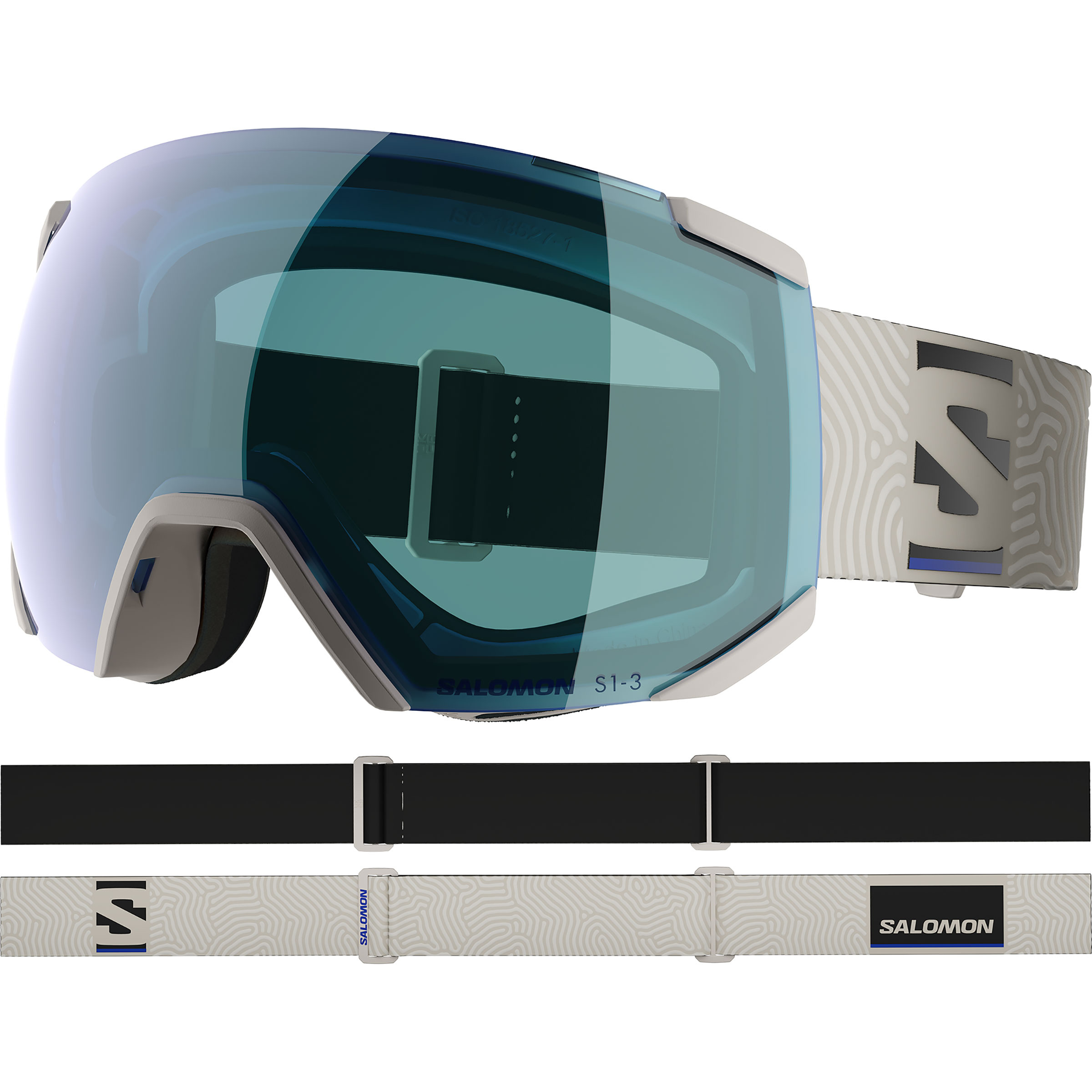 Salomon Radium Photochromic Skibrille Skibrillen grau Freeride | Skifahren