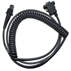 Zebra Zebra RS232-Kabel CBA-R02-C09PAR RS232 2,7m, Spiral-Anschlusskabel für  -Scanner