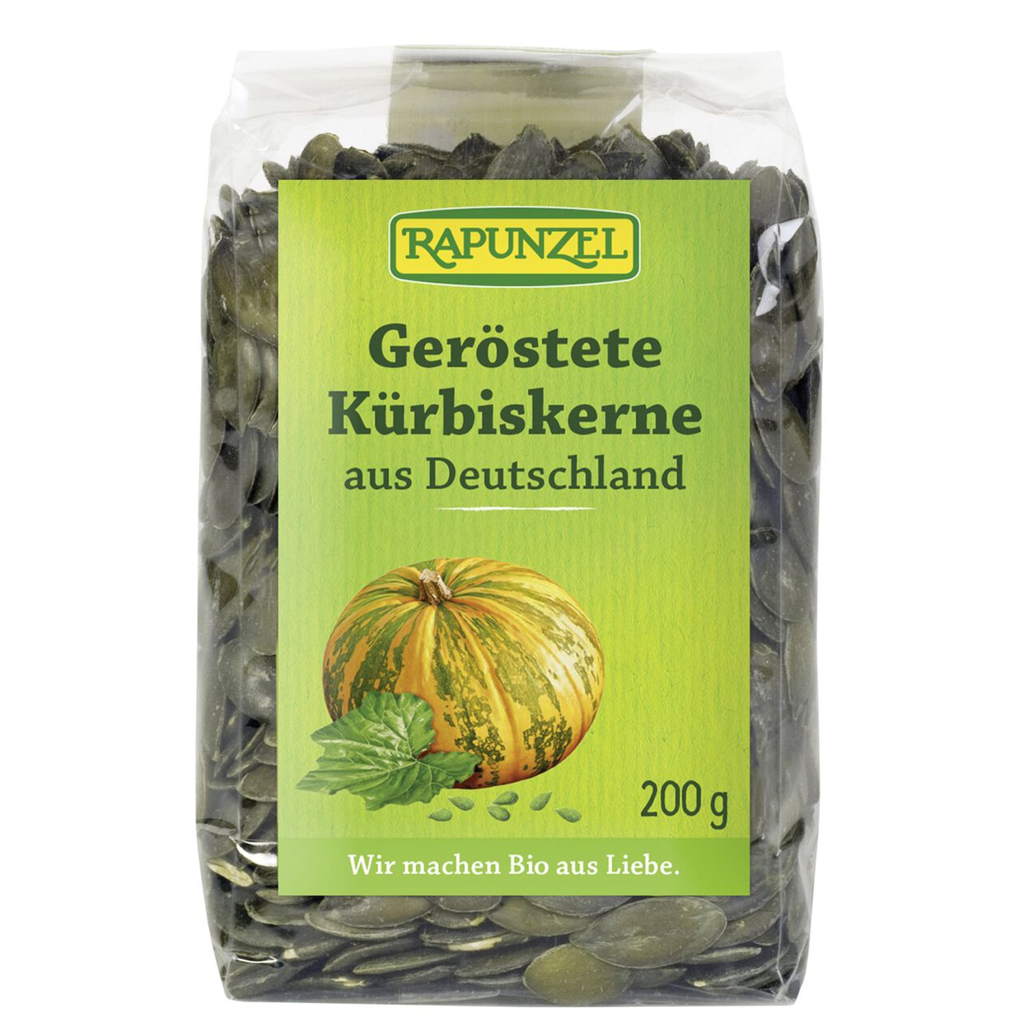 Rapunzel Bio Kürbiskerne geröstet 200 g Kerne