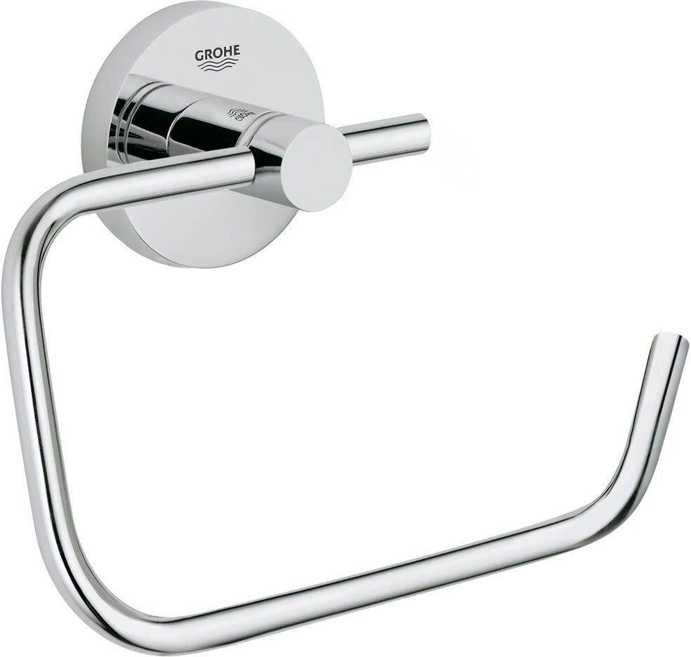 Grohe Essentials WC Papierhalter, Accessoires, 40689EN1, nickel gebürstet - nickel gebürstet