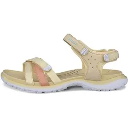 ECCO Damen Trekkingsandalen OFFROAD ROAM W LEA/TEX, Größe 37 in Gelb 510
