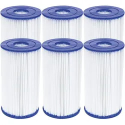 Flowclear™ Filterkartusche Gr. IV  14,2 x 25,4 cm, 6er-Sparset