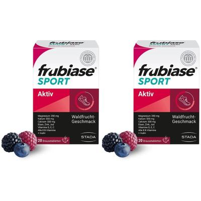 Frubiase Sport Waldfrucht Brausetabletten 2x 2x20 St
