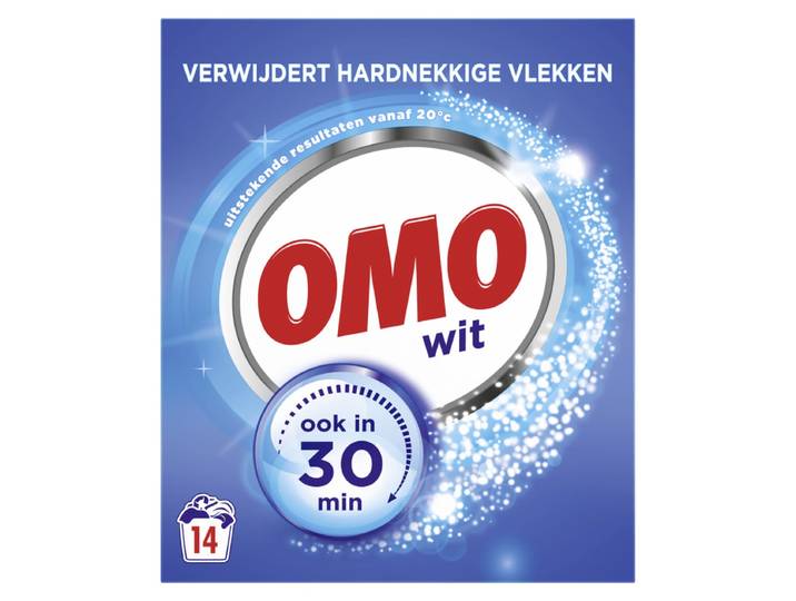 OMO Waspoeder Wit 14sc 800 g