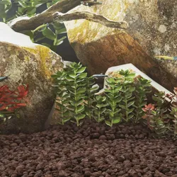 vidaXL Vulkangestein (Bodengrund, Stein), Aquarium Dekoration