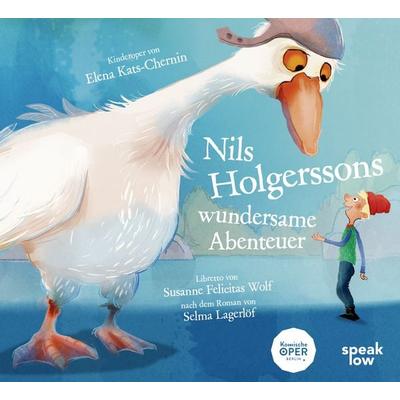 Nils Holgerssons wundersame Abenteuer - Susanne Felicitas Wolf,Selma Lagerlöf, CD, 9783948674243