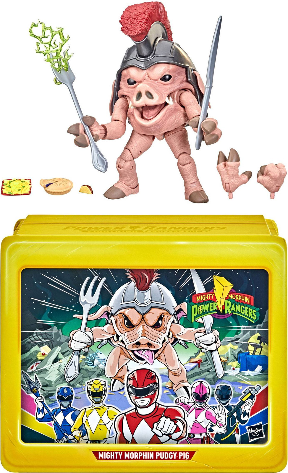 Hasbro Mighty Morphin Power Rangers Lightning Collection Actiefiguur Pudgy Pig Special Edition, 15 cm, HASF0494