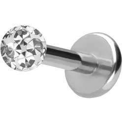 Titan Labret mit Push Fit EPOXY-KUGEL