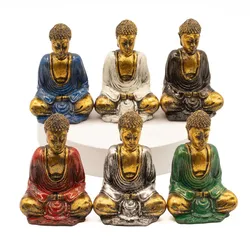 Gold Mini Buddha (Assorted Colours)