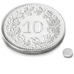4x Supermagnete, Magnet, Scheibenmagnet (40x)