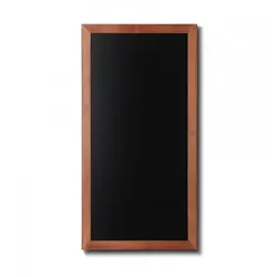 Holzrahmen 560x1.000mm hellbraun - Wand Profil eckig - Kreidetafel Holzrahmen
