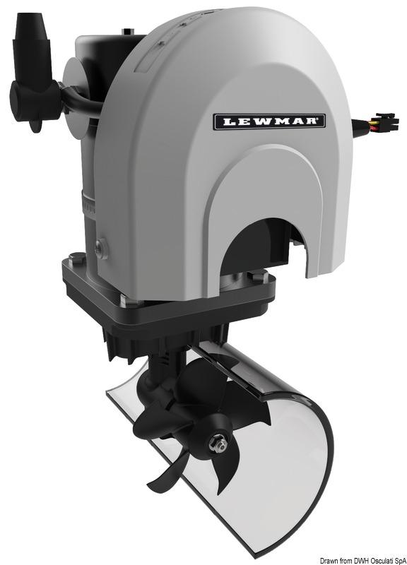 LEWMAR Bugstrahlruder Paket 2 kW - Tunnel 0.75 m - Osculati 02.052.25