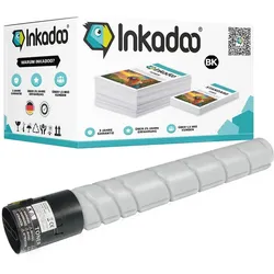 Inkadoo, Toner, Toner kompatibel zu Konica Minolta A33K152 / TN-512K Toner, schwarz Schwarz (BK)