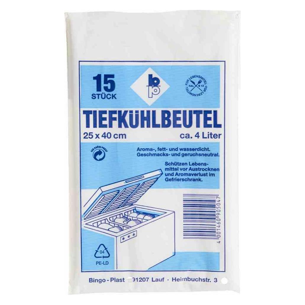 Bingo Plast Unimet Gefrierbeutel 25 X 40 Bt a 15St 504 (15x) (30261085)