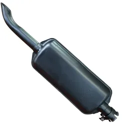 Auspufftopf kurz Original MTS Belarus | 60-1205015