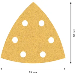 Bosch EXPERT C470 Schleifpapier für Deltaschleifer - 2608900928