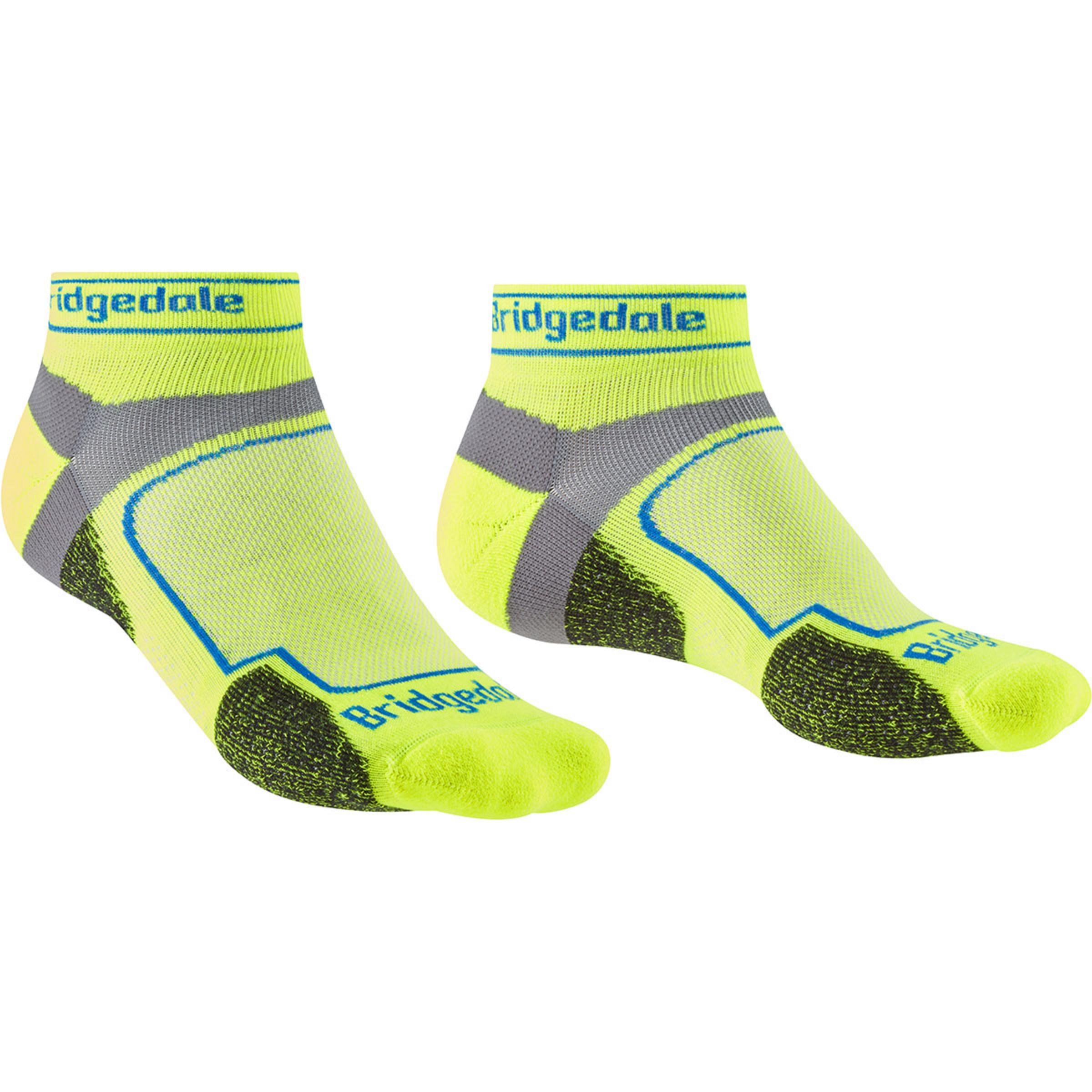 Bridgedale Ultralight T2 Coolmax Sport Low Herren Laufsocken gelb Größe 44 Trailrunning | Laufen Kompressionseffekt