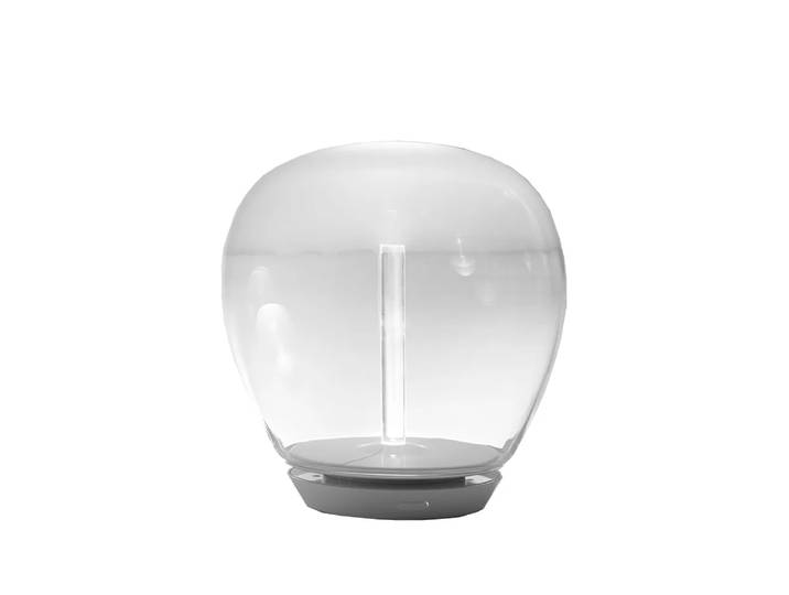 Artemide Empatia Tischleuchte Transparent rauchfarben, groß
