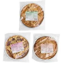 SÜSSERIA Streuselkuchen mit Fruchtfüllung/Crumble 3 versch. Sorten Inhalt 3x 350g