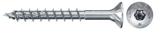 Spanplattenschrauben PowerFast II Senkkopf, Innenstern TX, gvz, blau passiviert, Teilgewinde 670165 Norm FPF II CTP BC W