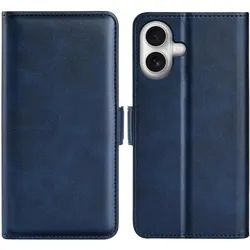 Screenguard CardLounge Leder Hülle (Apple iPhone 17), Smartphone Hülle, Blau