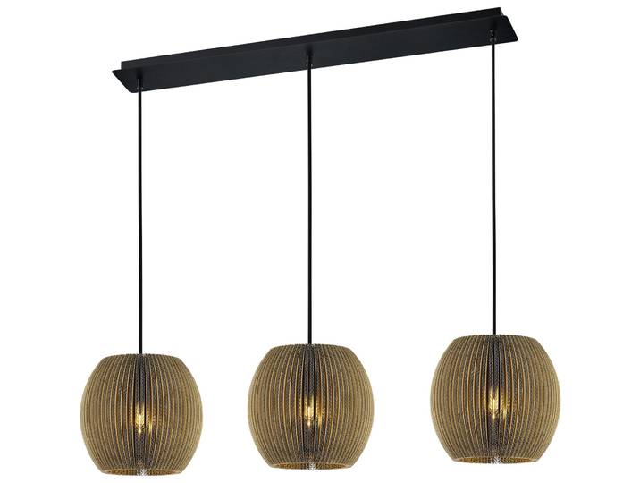 Pendellampe Clare braun Metall B 100 cm - Pendellampe