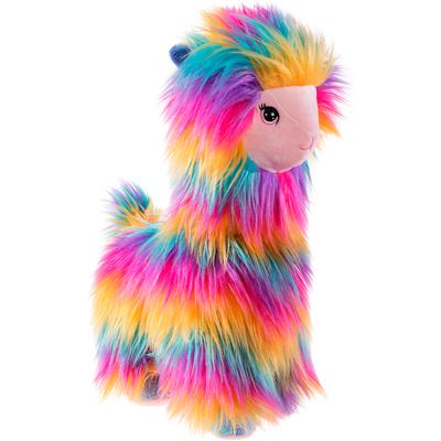 Kuscheltier HEUNEC "Alpaka Wilma Wunder", bunt, Plüschfiguren, KinderH:40cm, Kuscheltier, H:40cm