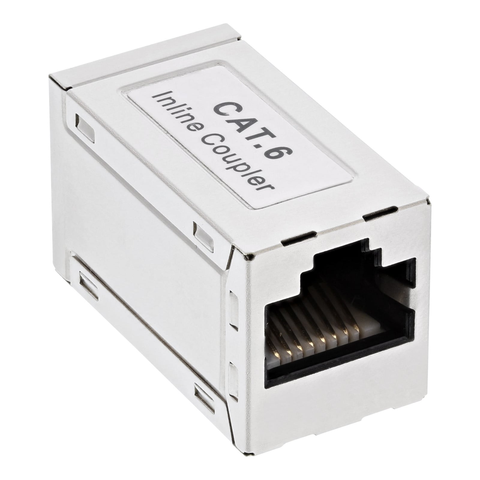 InLine 69990D RJ45 naar RJ45 netwerkkabel, zilverkleurig