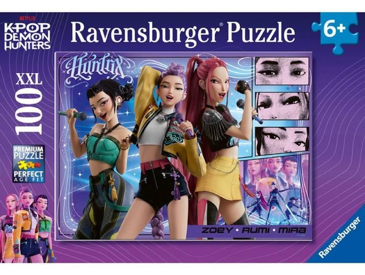 Ravensburger - Legpuzzel - Kpop Demon Hunters - Puzzel 100 XXL stukjes