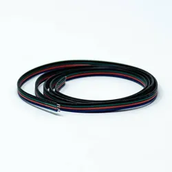 Bioledex Kabel 3 Meter 4-Pin 0.3mm2 für RGB LED Streifen und Bänder