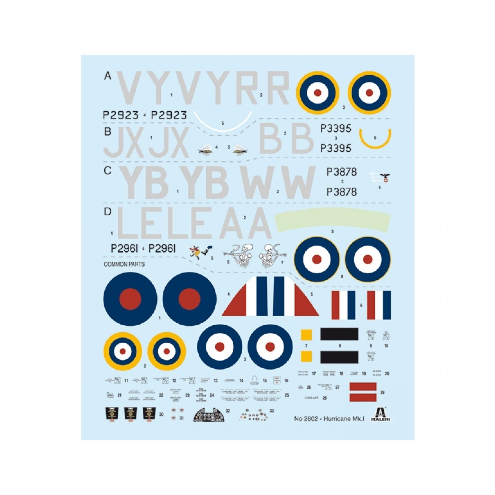 Other 1:48 HURRICANE Mk.I (510002802)