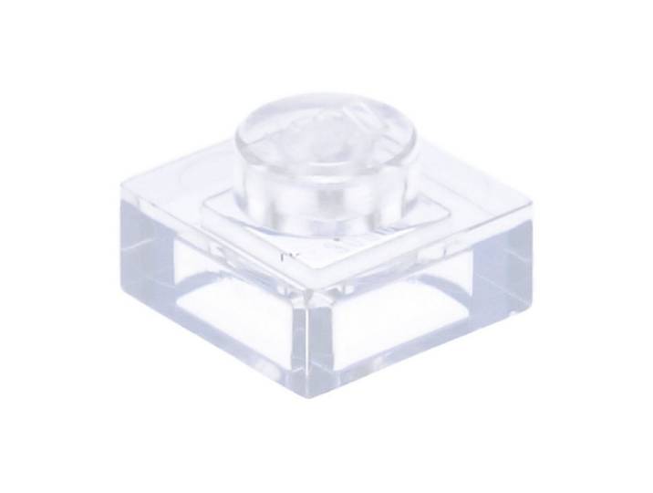 LEGO® 3024 Trans-Clear Plate 1 x 1 Spielbausteine