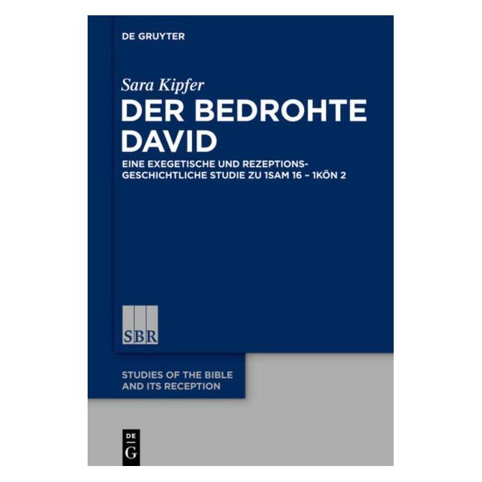 De Gruyter Der bedrohte David (Deutsch, Hardcover, Sara Kipfer) (8098693)