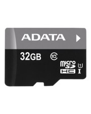 ADATA Premier Flash-Speicherkarte microSDHC/SD-Adapter inbegriffen 32 GB UHS Class 1 / Class10 microSDHC UHS-I für Einzelhandelskunden (AUSDH32GUICL10A1-RA1)