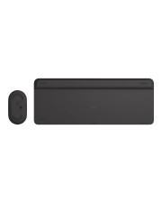 Logitech Slim Wireless Combo MK470 Tastatur-und-Maus-Set kabellos 2,4 GHz Niederländisch QWERTY Graphite (920-009194)