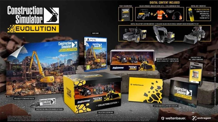 Bau-Simulator: Evolution Collectors Edition, PlayStation 5-Spiel
