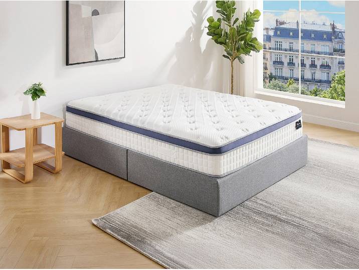 Matratze 140x190 cm - Hybrid Taschenfederkern 7 Zonen + Memory - 25 cm - MALAO von PALACIO