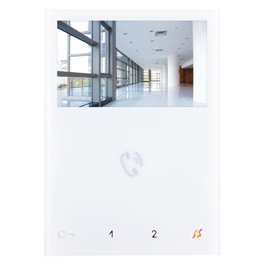 Comelit 6721W Freisprech-Farbmonitor Mini weiss System Sbtop (Kabelgebunden) (6721W)