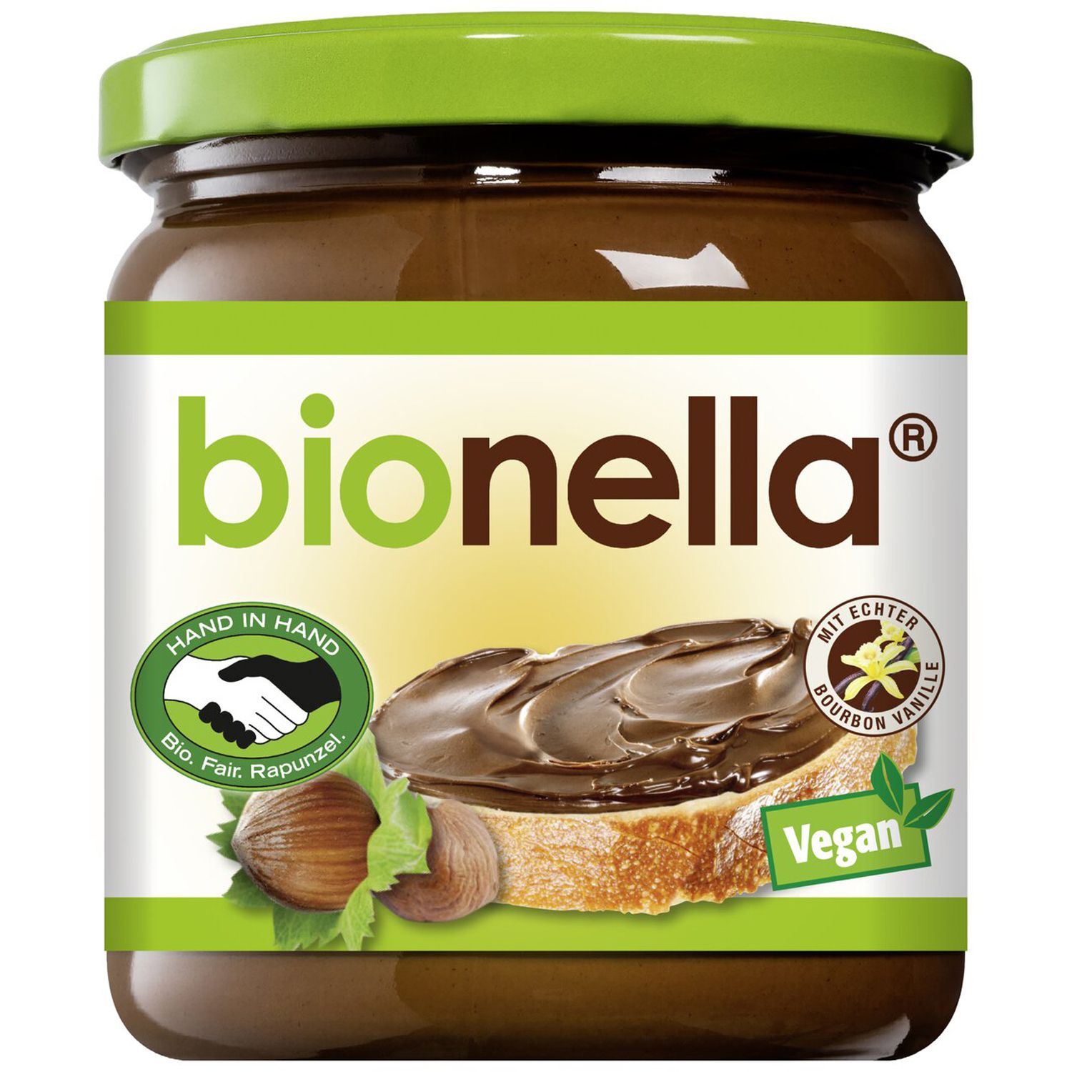 Rapunzel Bio bionella Nuss-Nougat-Creme 400 g Creme