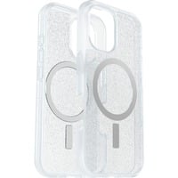 React, Handyhülle transparent/silber (glänzend), iPhone 16, MagSafe