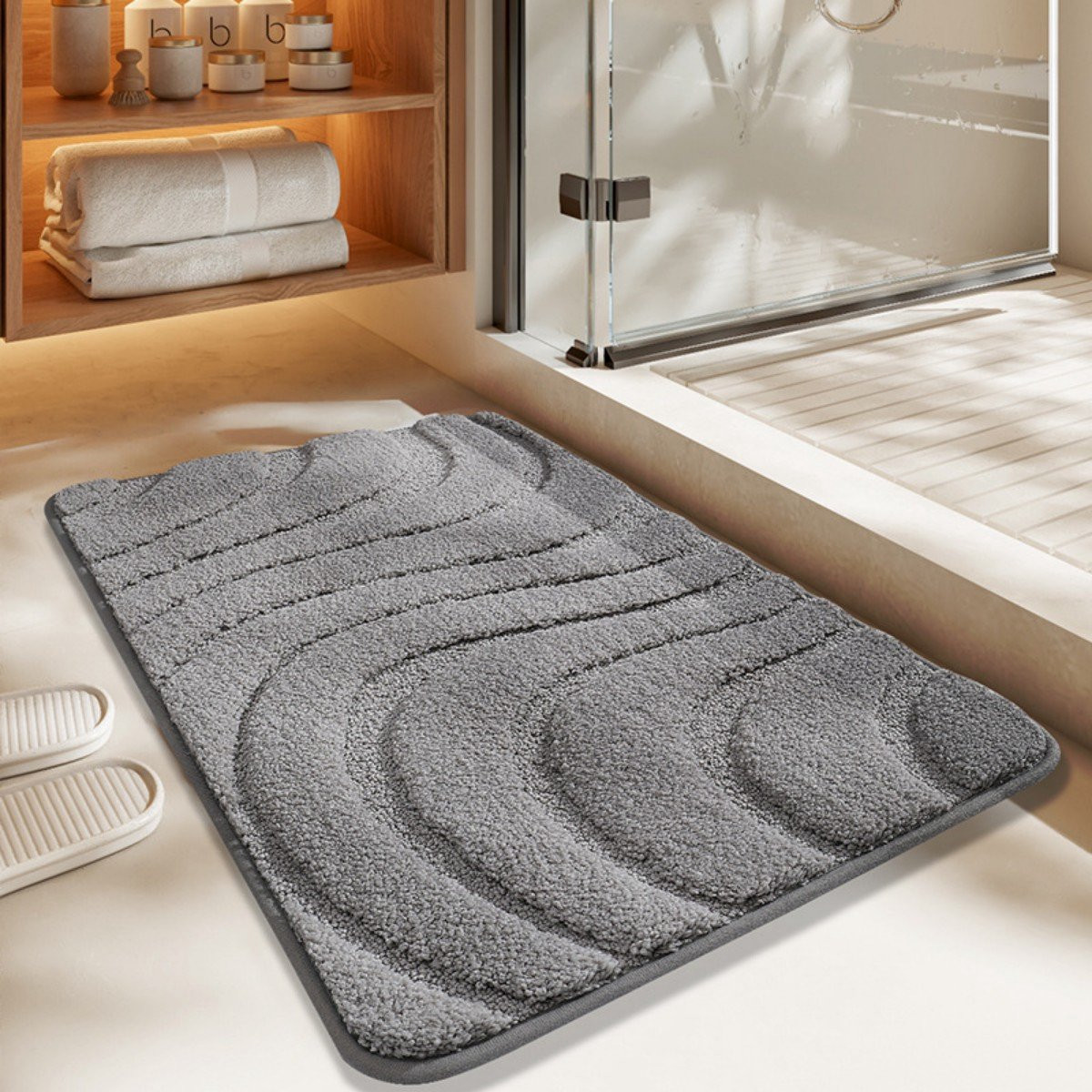 Multifunctionele antislipmat voor badkamer, hal of keuken, 40 x 60 cm