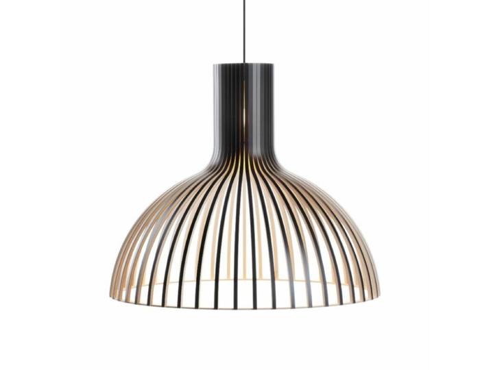 Secto Design Pendelleuchte Victo 4250, aus Birkenholz, inkl. Leu