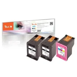Peach Patrone HP Nr.301 MultiPack Plus no ink level chip remanufactured