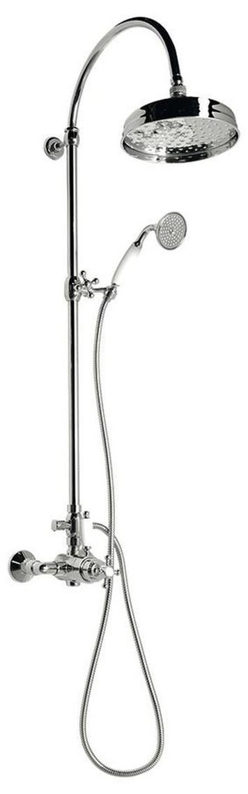ANTEA Duschsäule mit Thermostat-Armatur, Chrom