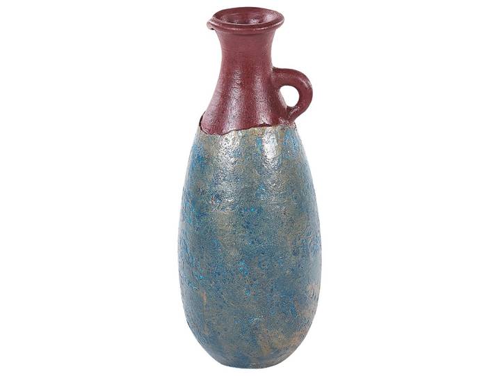 DEKOVASE Terrakotta blau Velia